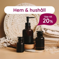 Hem och hush�ll upp till 20%