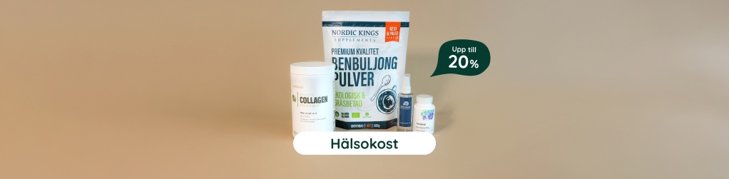 H�lsokost upp till 20%